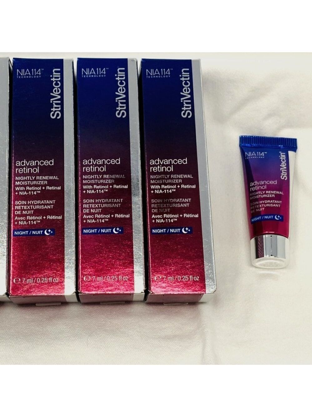 6X- StriVectin- NIA 114 Intensive Advanced Retinol .25oz New Sealed NEW in Box